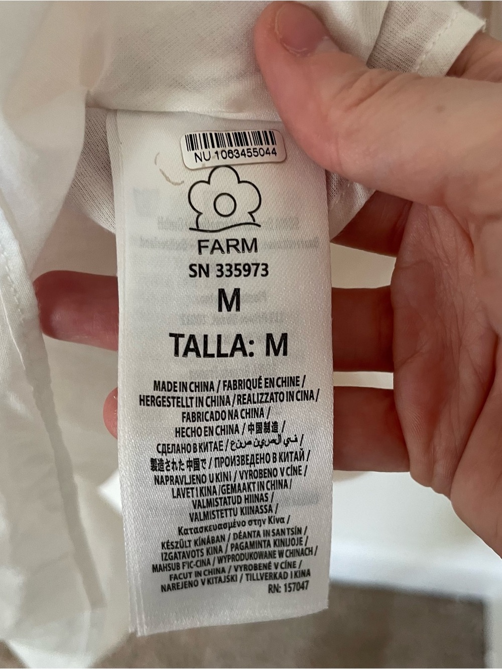 Farm Rio Embroidered Euroflax 100% Linen Mini Dress medium $260 - Picture 6 of 7